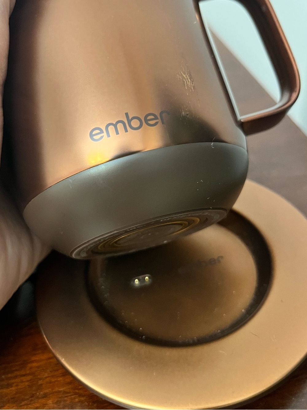 Ember Copper Smart Mug Warmer and Charging Base - Picture 5 of 7